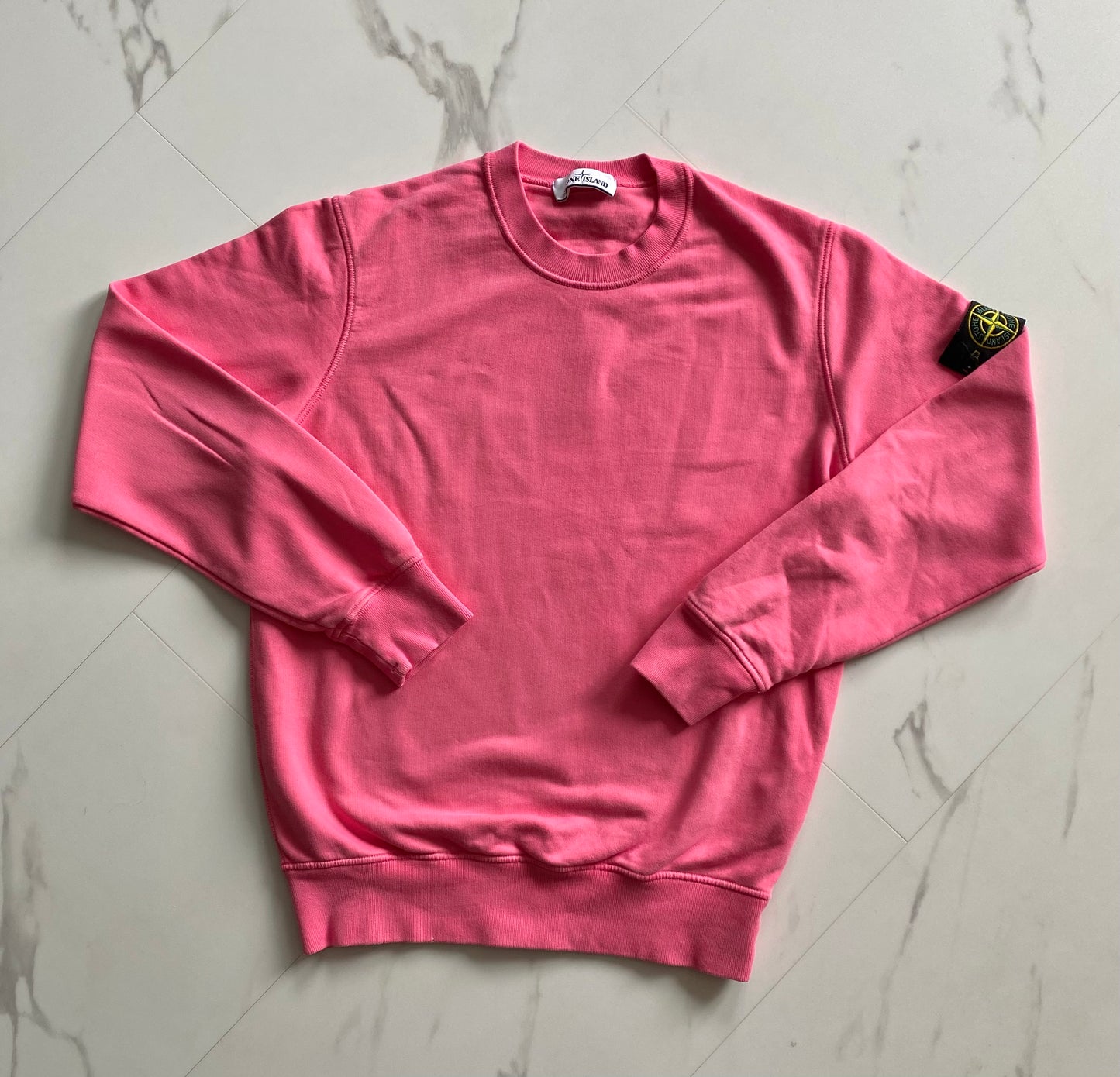 Stone Island pink sweatshirt