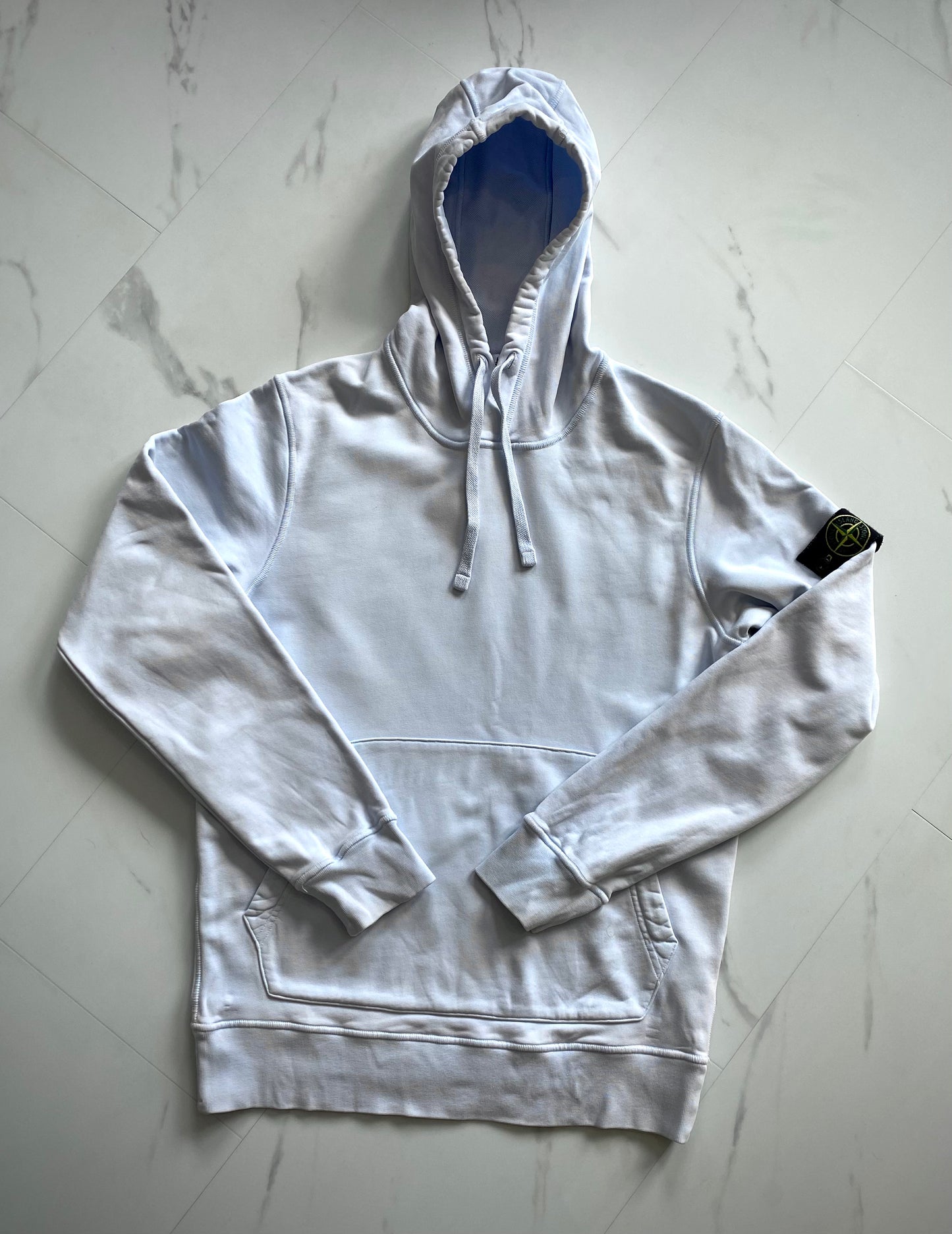 Stone Island hoodie light blue