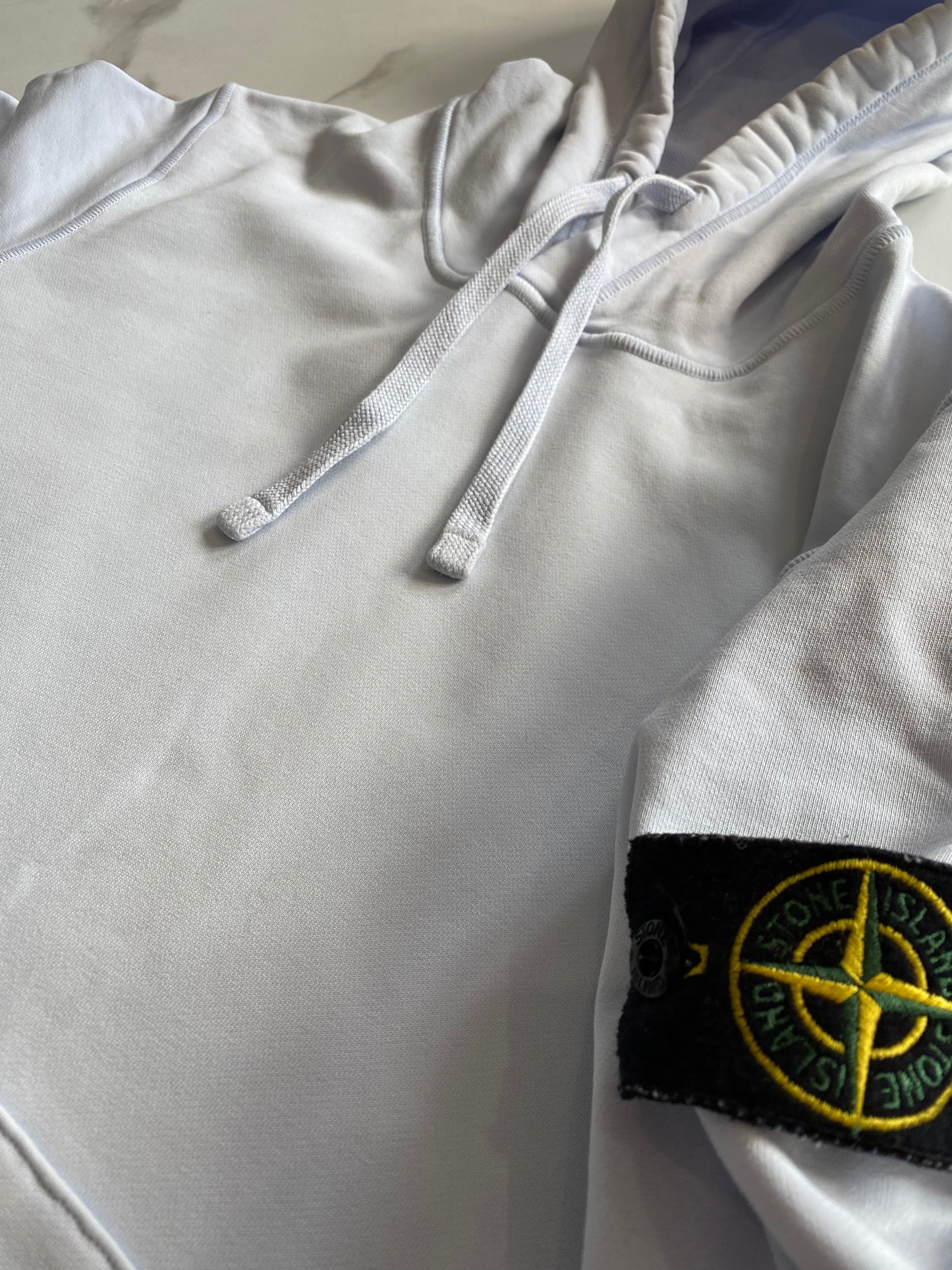 Stone Island hoodie light blue