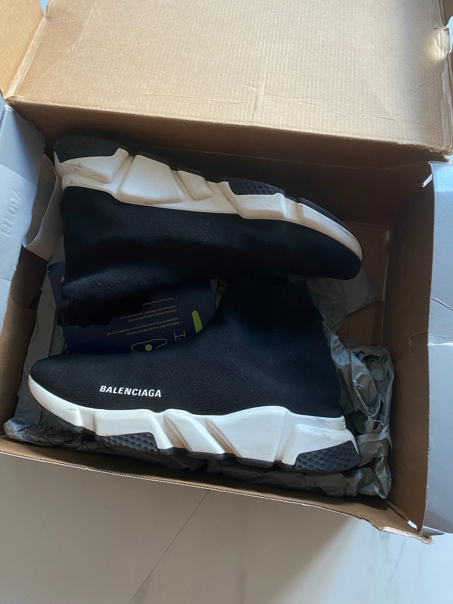 Balenciaga speed sock shoes