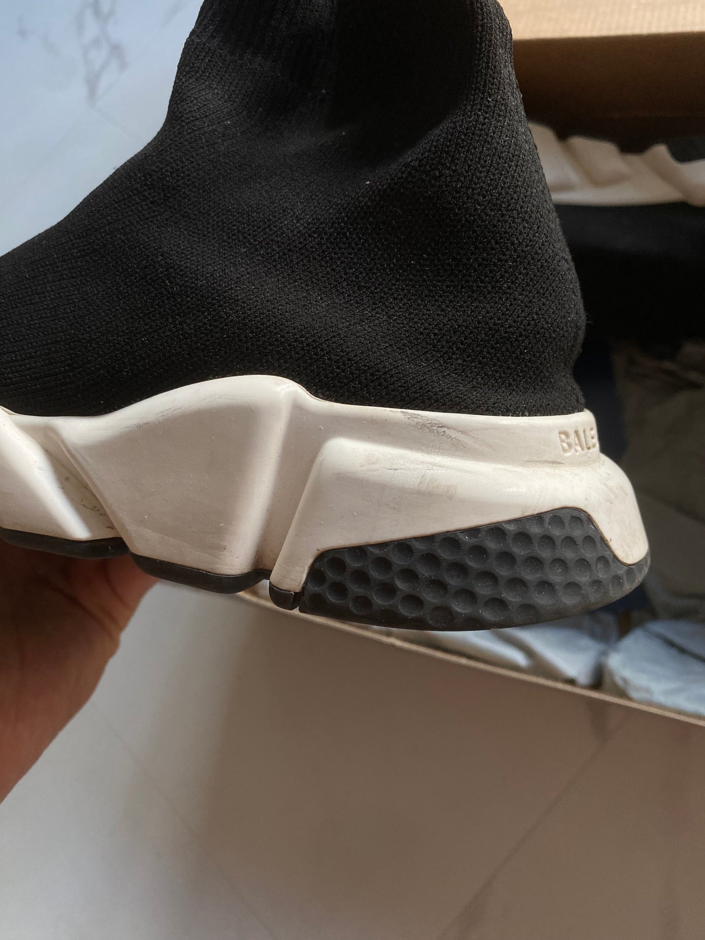 Balenciaga speed sock shoes