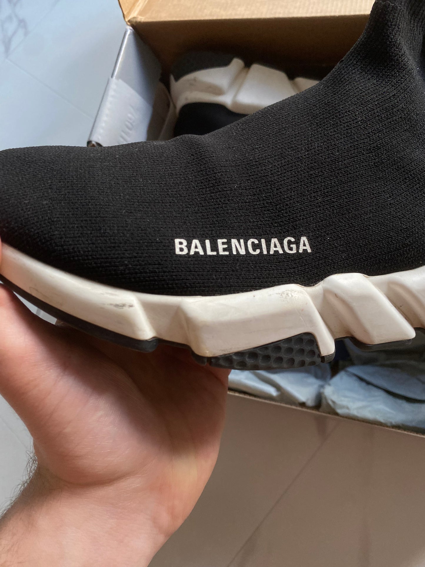 Balenciaga speed sock shoes