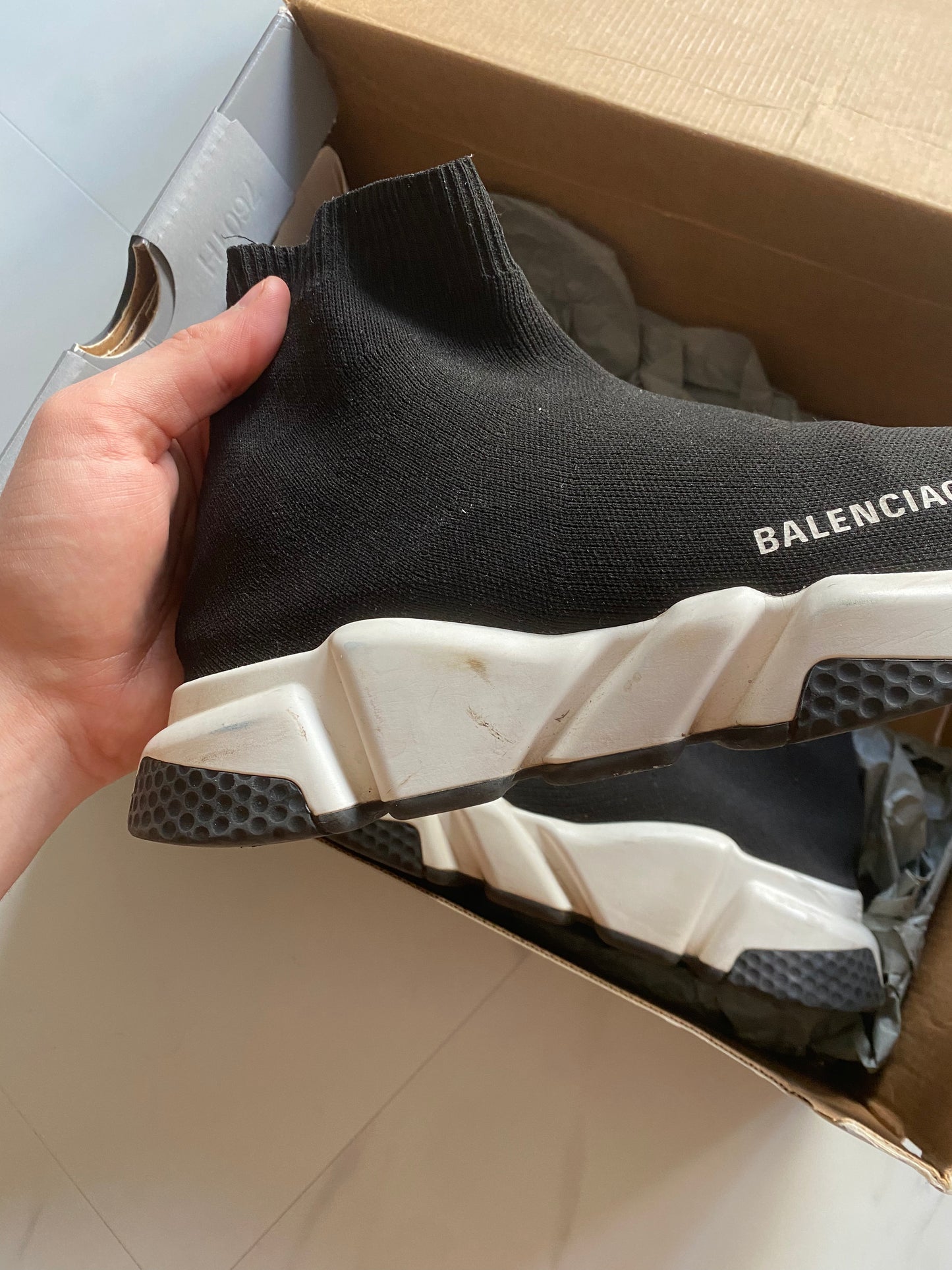 Balenciaga speed sock shoes