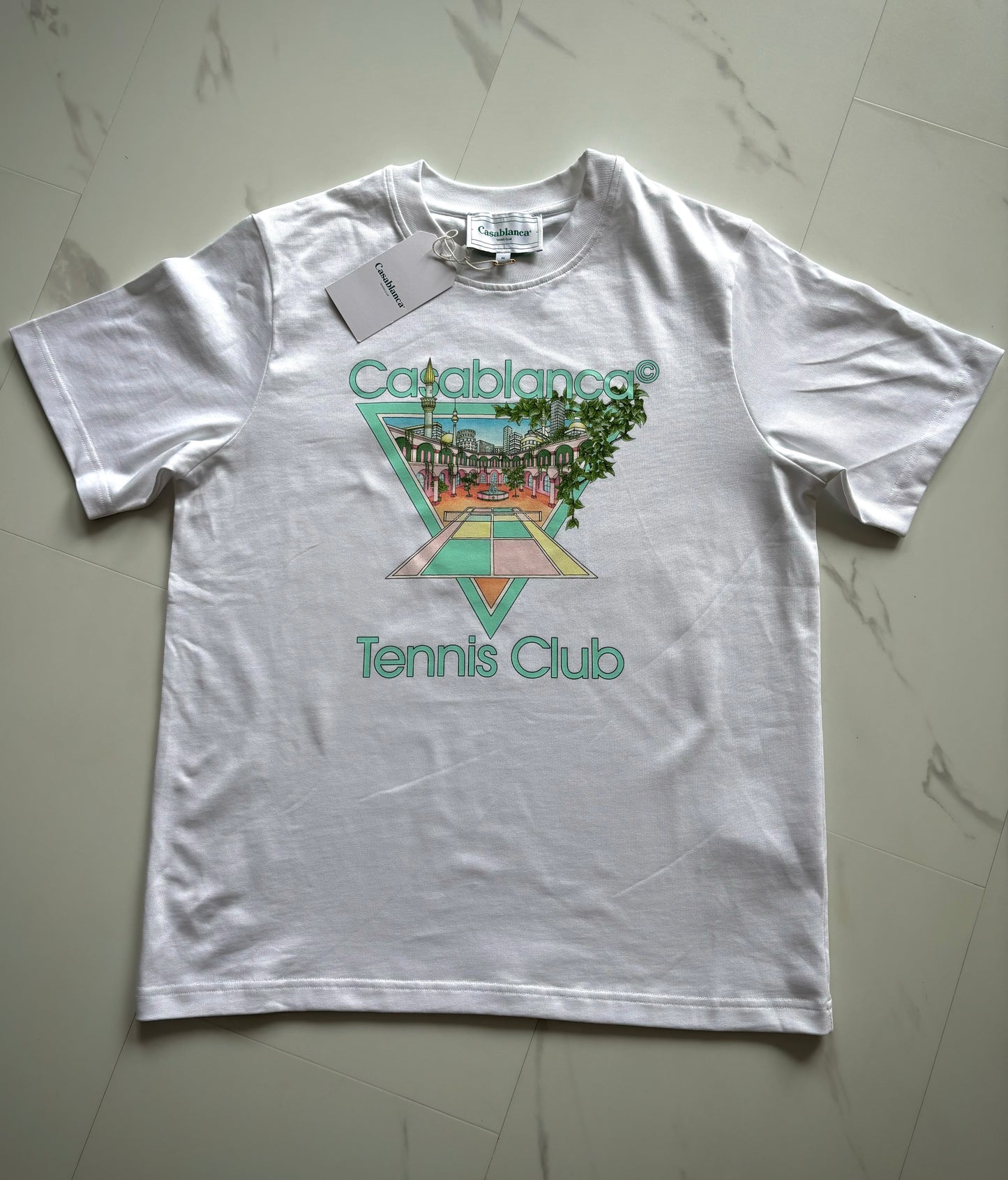 Casablanca tennis club tee